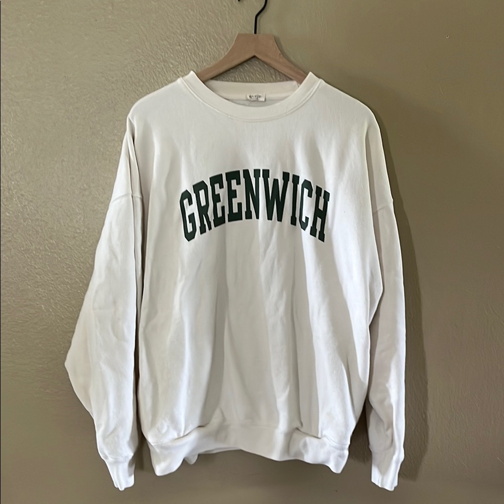 Brandy Melville Cream Sweatshirt